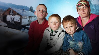 Як у селі Гринява на високогір’ї живе багатодітна сім’я Савчуків