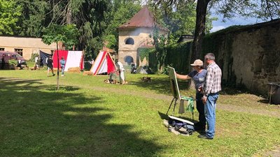 Лицарський турнір провели під час фестивалю "Dovhe Castrum Fest" на Закарпатті Лицарський турнір провели під час фестивалю "Dovhe Castrum Fest" на Закарпатті