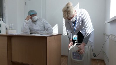 На Черкащині лікарня отримала нові кисневі концентратори На Черкащині лікарня отримала нові кисневі концентратори