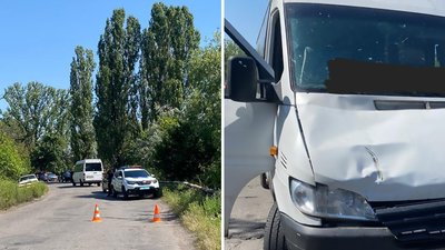 водій наїхав на двох дітей кроп