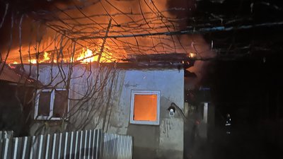У селі Свалявка на Закарпатті горів житловий будинок