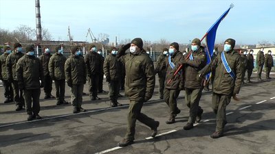 Військова частина № 3039, що у Миколаєві, відзначила сьому річницю з дня створення Нацгвардії