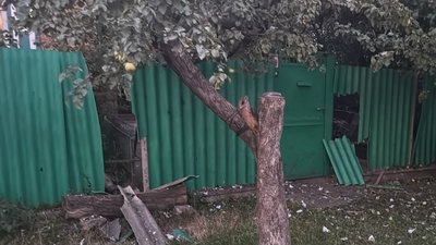 дрон вдарив по дергачах