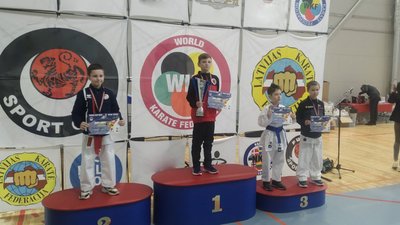 Юний сумчанин став кращим на турнірі з карате у Ризі