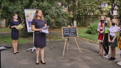 Уроки просто неба проводять у вінницьких школах Уроки просто неба проводять у вінницьких школах