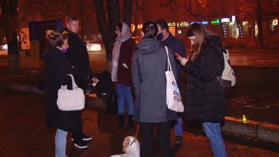 Акція вшанування пам’яті Катерини Гандзюк у Полтаві Акція вшанування пам’яті Катерини Гандзюк у Полтаві