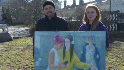 "Кому це потрібно": в Одесі художники дарували картини "Кому це потрібно": в Одесі художники дарували картини