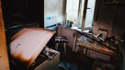 пожежа у немишлянському районі