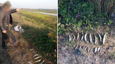 На Рівненщині виявили чоловіка із забороненим знаряддям лову