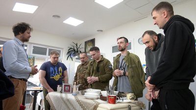 На Івано-Франківщині військові готували Святу вечерю
