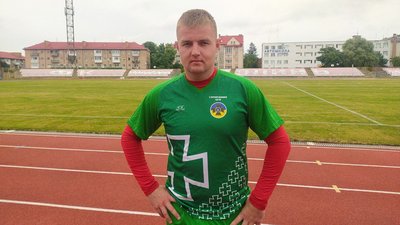 Волинські прикордонники зустрілися на полі з ветеранами ФК "Динамо-Київ". Хто переміг Волинські прикордонники зустрілися на полі з ветеранами ФК "Динамо-Київ". Хто переміг