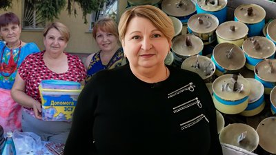 Возить допомогу на передову та допомагає школі. Мама загиблого бійця з Кіровоградщини волонтерить у пам'ять про сина