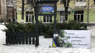 Ялинкові базари: в Житомирі новорічні дерева продають на двох із семи майданчиків Ялинкові базари: в Житомирі новорічні дерева продають на двох із семи майданчиків