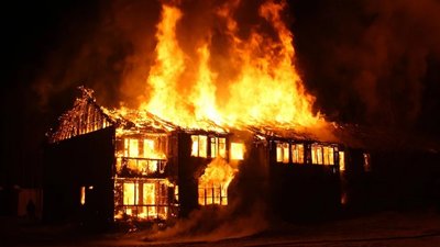 На Херсонщині під час пожежі загинув чоловік