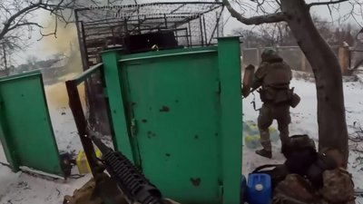 У Костянтинівці "Лють" збила російський FPV-дрон під час ротації та зірвала атаку