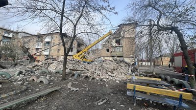 Наслідки удару по Селидовому 15 листопада Наслідки удару по Селидовому 15 листопада