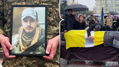 Із 25-річним військовим Юрієм Шевчуком попрощалися у Рівному