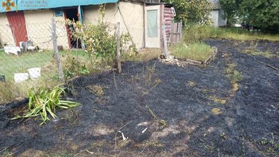У полі у Житомирському районі загорівся комбайн