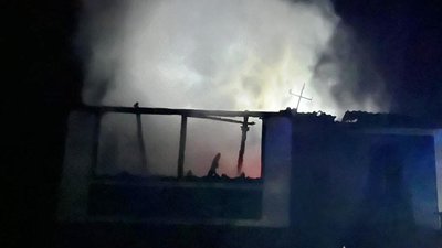 На Вінниччині під час пожежі загинув шестирічний хлопчик На Вінниччині під час пожежі загинув шестирічний хлопчик