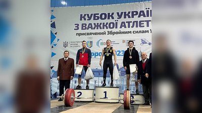 Другий день Кубку України з важкої атлетики: здобутки волинян Другий день Кубку України з важкої атлетики: здобутки волинян