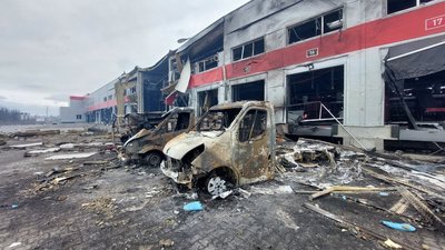 Зруйнований термінал "Нової пошти" у Миколаєві: що розповіли працівники