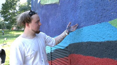 Львівські підстанції обленерго розмальовують муралами Львівські підстанції обленерго розмальовують муралами