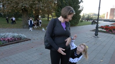 Вікторія Мелимука з донечкою Міланою Вікторія Мелимука з донечкою Міланою