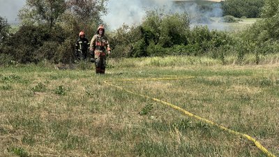 Рятувальники загасили пожежу Рятувальники загасили пожежу