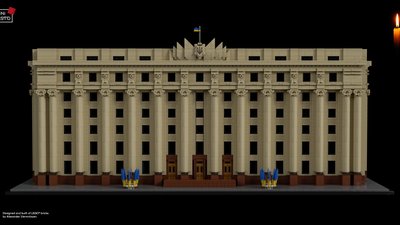 Мініатюрне відродження з LEGO: Миколаївський дизайнер відтворює зруйновані обстрілами РФ будівлі