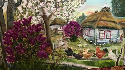 картини, художниця, мистецтво, хвороба, малювання