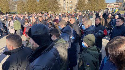 У Рівному вшанували воїнів-афганців У Рівному вшанували воїнів-афганців