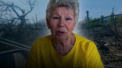 Раїса Миколаєва, евакуйована з Миколаївки