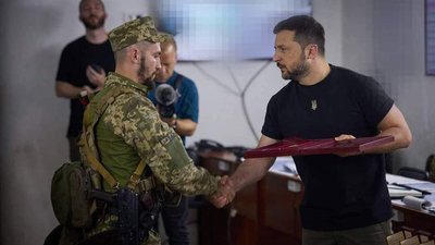Військовослужбовцю Максиму Захарченку із Сумщини надали звання “Герой України”