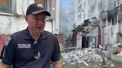 РФ влучила у багатоповерхівку у Чернігові 24 серпня, ймовірно, БпЛА «Герань-4»