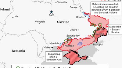 РФ навряд чи досягне вирішального успіху у Слов'янську — ISW РФ навряд чи досягне вирішального успіху у Слов'янську — ISW