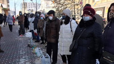 Як у Вінниці на Водохреще освячували воду Як у Вінниці на Водохреще освячували воду