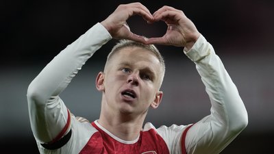 "Він живе грою". Тренер "Арсенала" схвально відгукнувся про Зінченка після першого голу українця в нинішньому сезоні