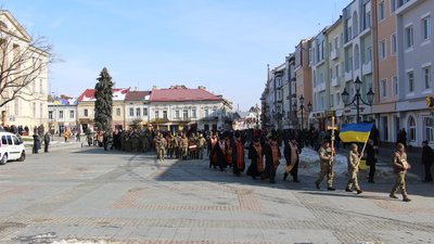У Дрогобичі попрощалися із захисником України Дмитром Трутнем