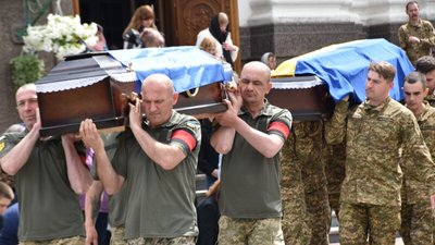 Похорон Андрія Кравчука та Романа Смаля, прощання з Андрієм Кравчуком та Романом Смалем