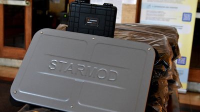 Закарпатські військові отримали 10 комплектів Starlink від обласної ради