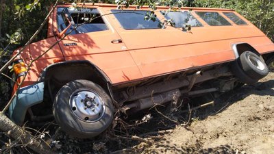 на Черкащині, з’їхав у кювет рейсовий автобус на Черкащині, з’їхав у кювет рейсовий автобус