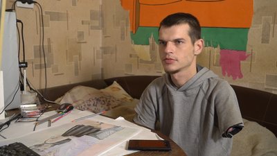 Художник Андрій Мастюха з Полтавщини створює картини Художник Андрій Мастюха з Полтавщини створює картини