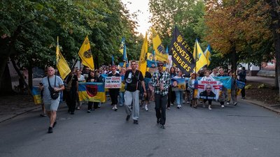 Хода-нагадування про полонених та зниклих безвісти. Кропивницький 
