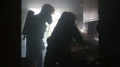 пожежа проспект відродження Луцьк, гасіння пожежі в квартирі в Луцьку