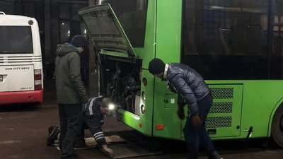 ремонт автобуса