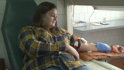 За тиждень у Володимирі на Волині більше сотні людей здали кров для військових За тиждень у Володимирі на Волині більше сотні людей здали кров для військових