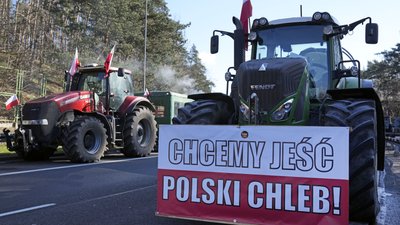 Протести фермерів у Польщі