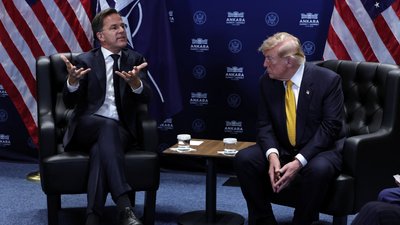 Дональд Трамп, Марк Рютте, саміт НАТО, Анкара, Туреччина