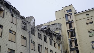 Наслідки удару по центру Харкова 5 лютого: фото