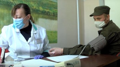 У Херсоні нацгвардійці стали донорами У Херсоні нацгвардійці стали донорами